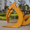 Front Wheel Loader with Grapple